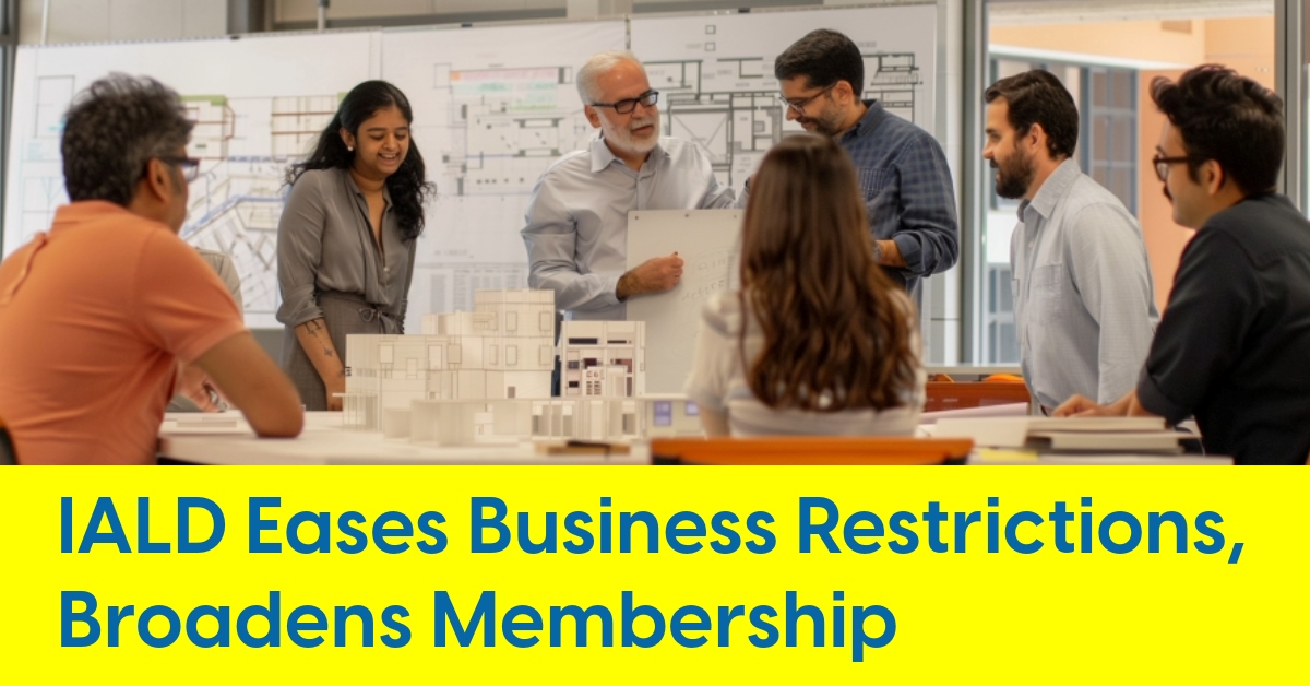 2024 04 IALD eases business restrictions royalties membership.jpg