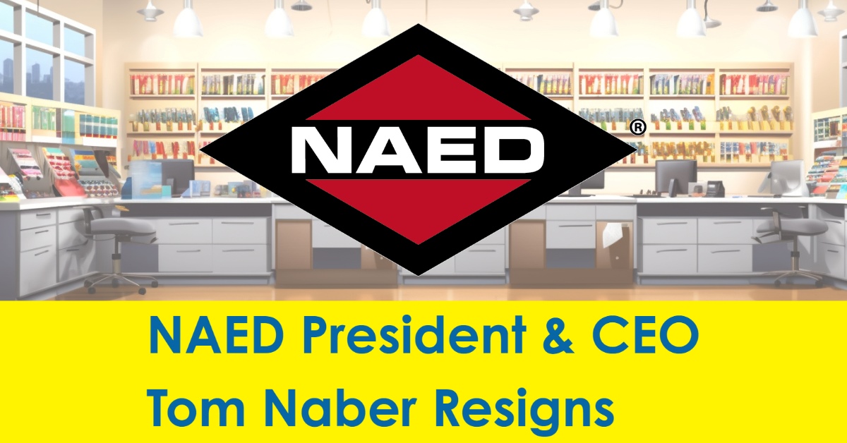 2023 06 NAED Tom Naber Resign CEO Ed Orlet Thomas Naber national assoc of electrical distributors.jpg