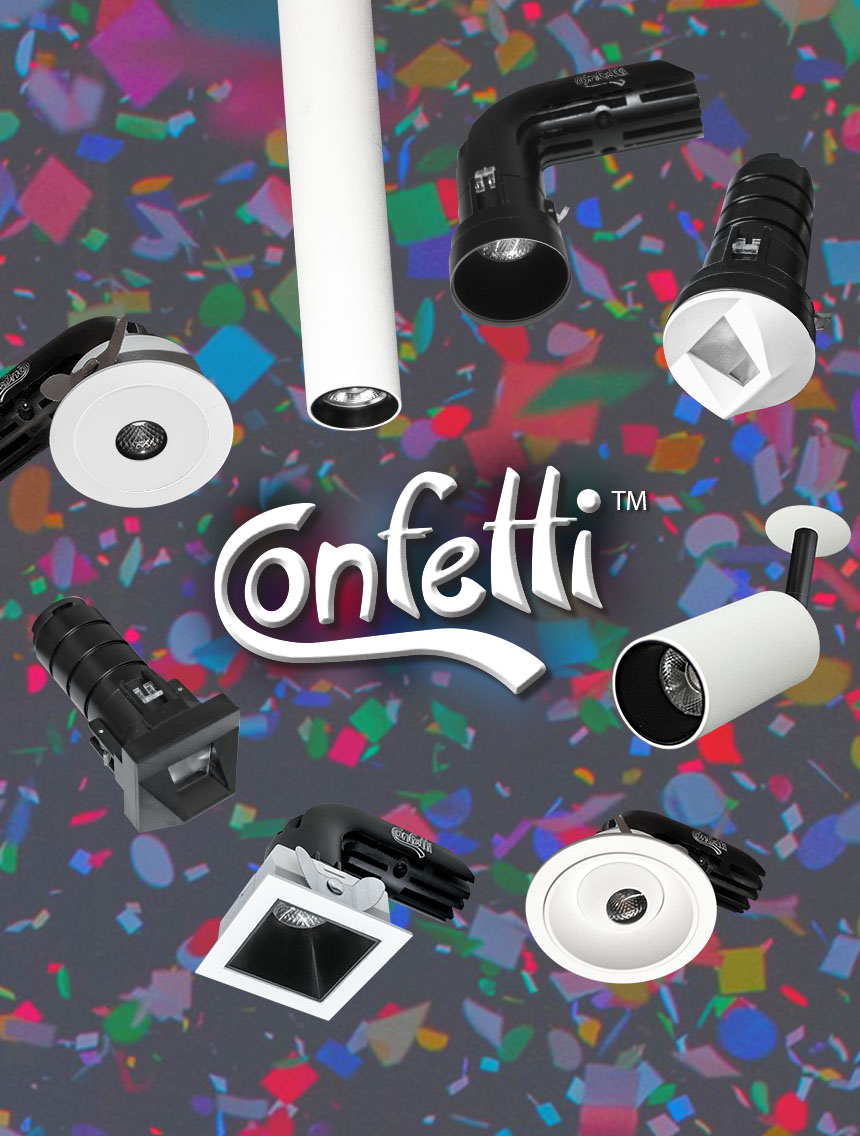 Specialty Lighting Introduces Confetti, a Celebration of Miniaturization