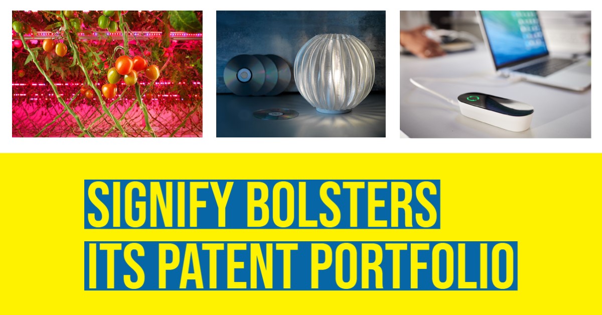 Signify Bolsters Its Patent Portfolio, Portfolio Lighting Company Phone Number