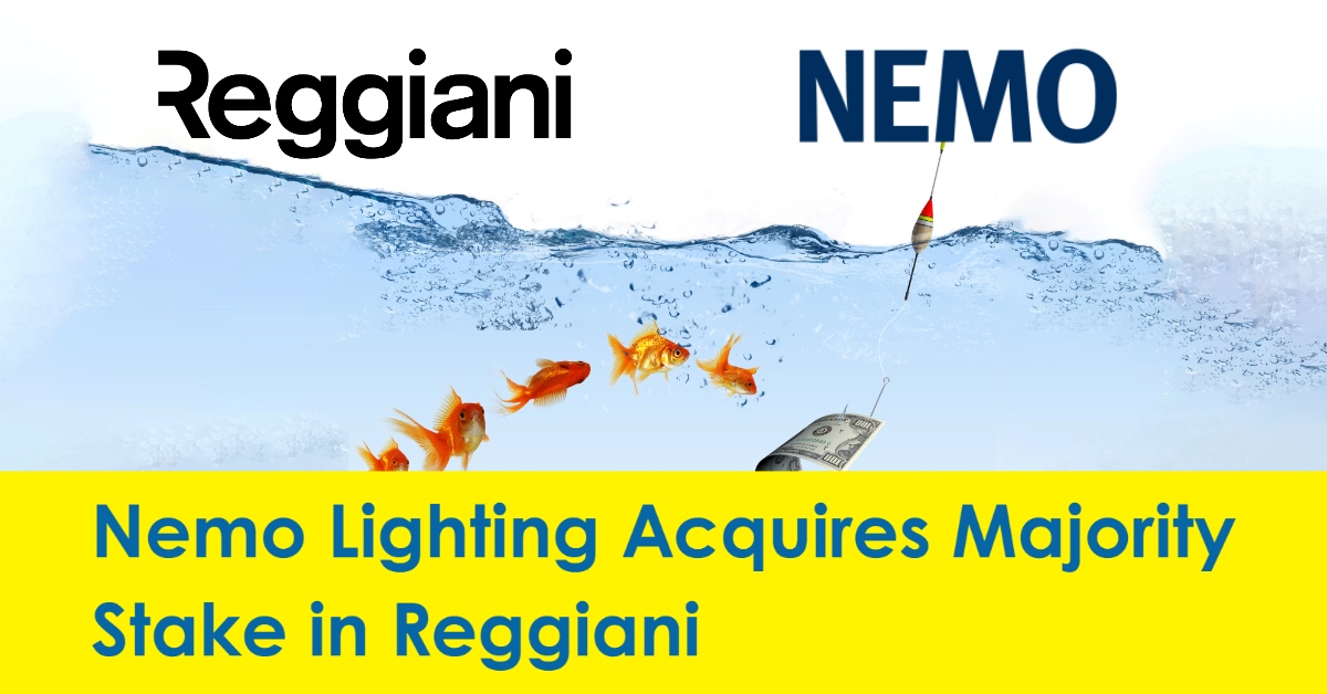 2023 07 Nemo Lighting acquires stake in Reggiani f.jpg