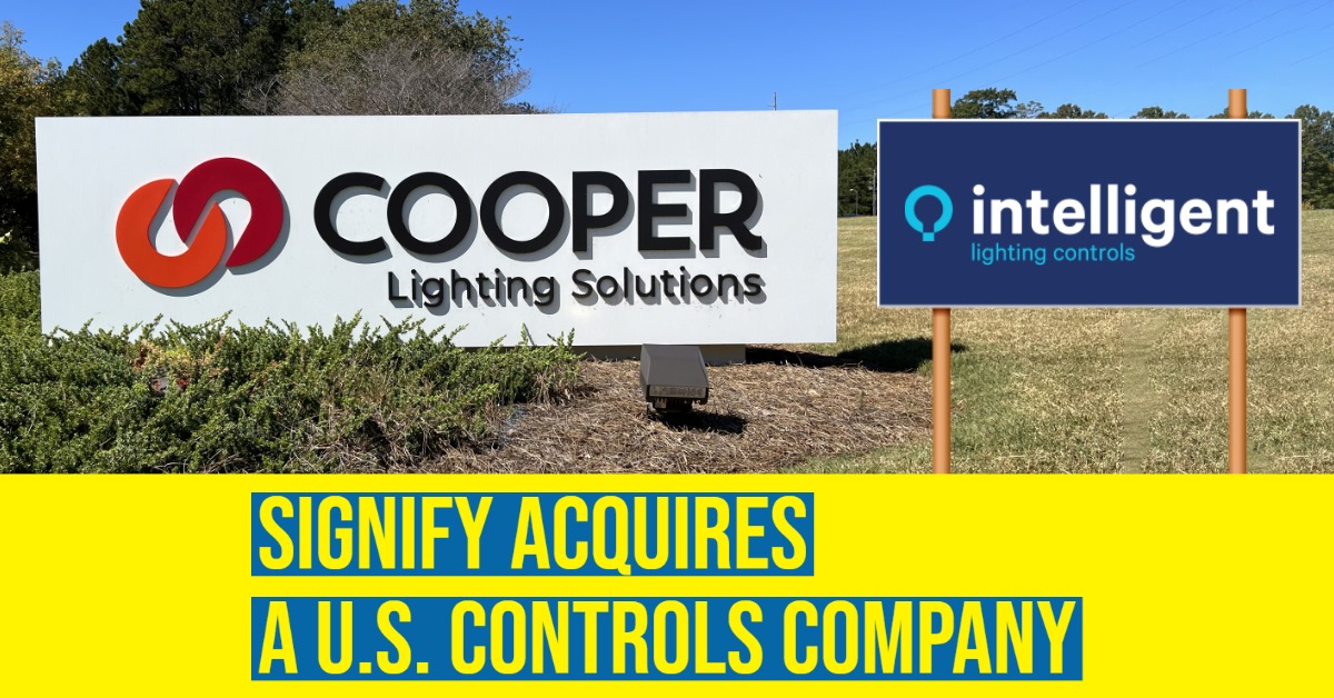 2023 03 Cooper Lighting SIGNIFY acquires intelligent lighting controls usa us.jpg